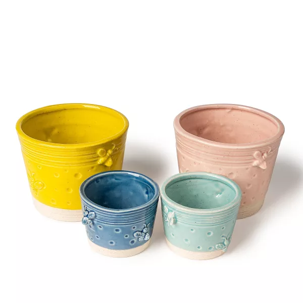 Bivax keramisk ljusburk