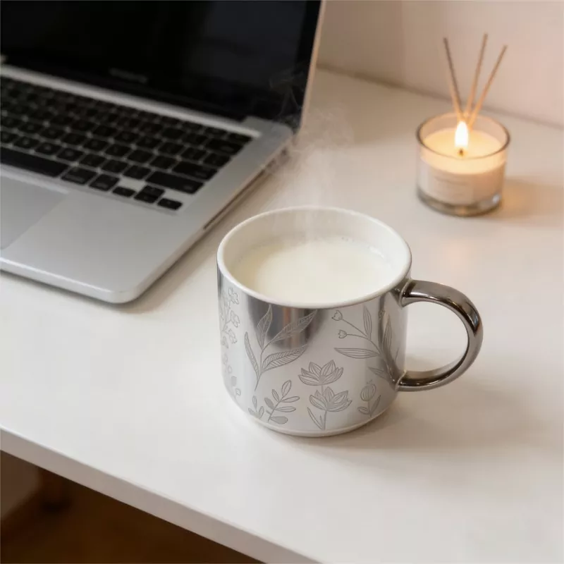 Elektroplätering Dekal keramisk mugg